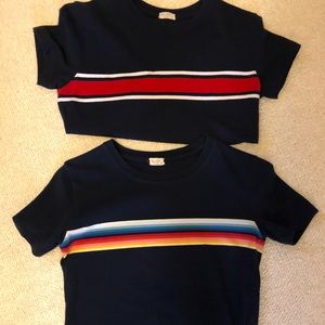 Brandy Melville/John Galt Two crop tops